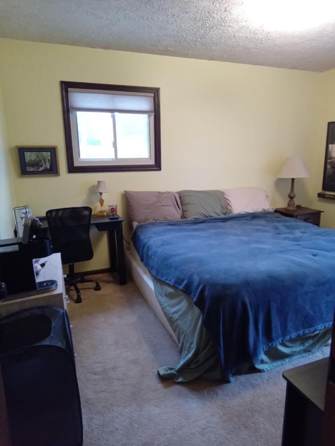 Outdoor Hot Tub And Cozy King Bed Apartment Lansing Exterior foto